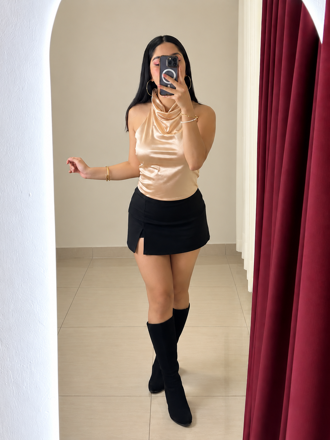✨ Blusa satinada Carolina