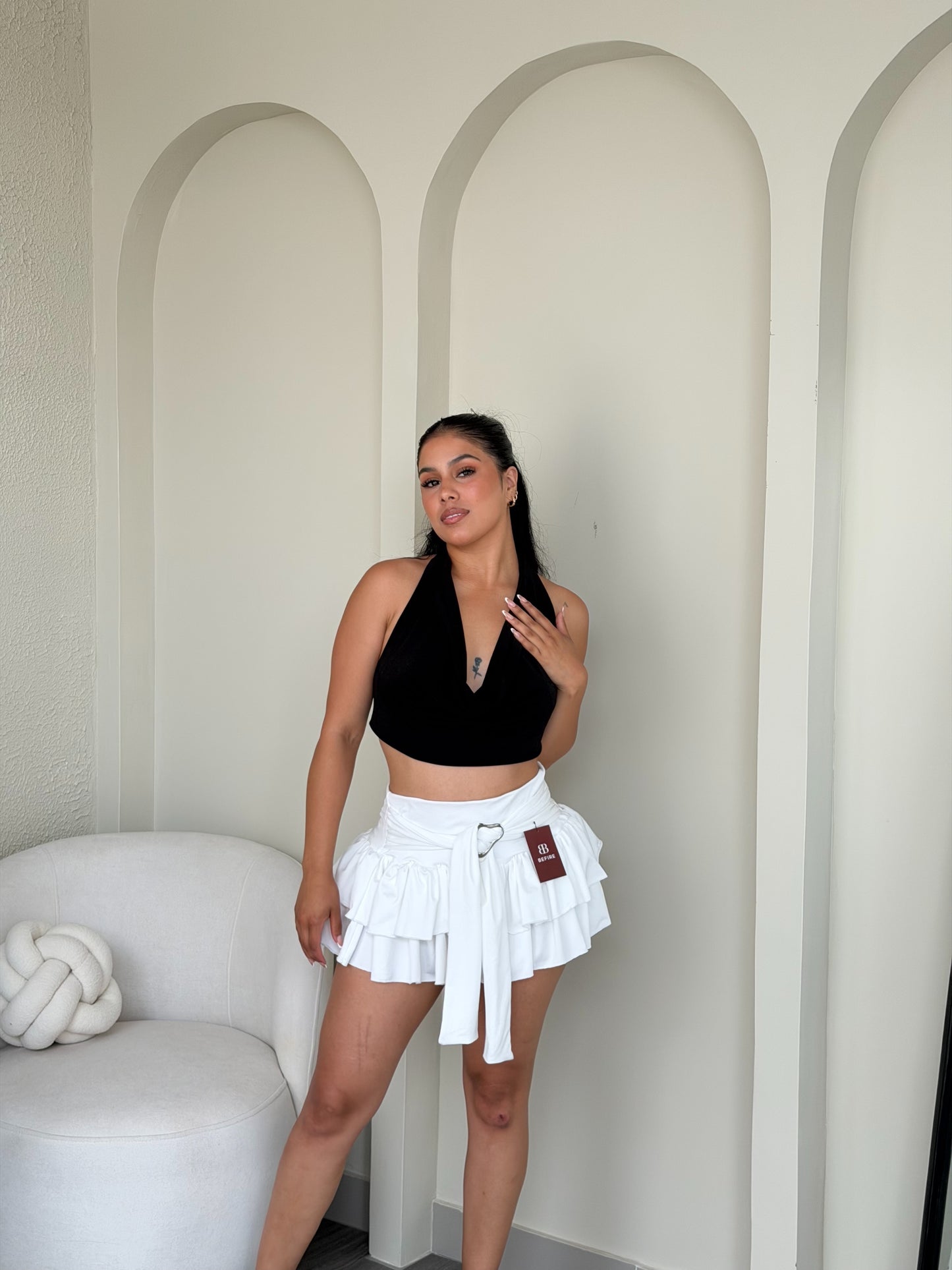 Falda Capas Suplex Tini