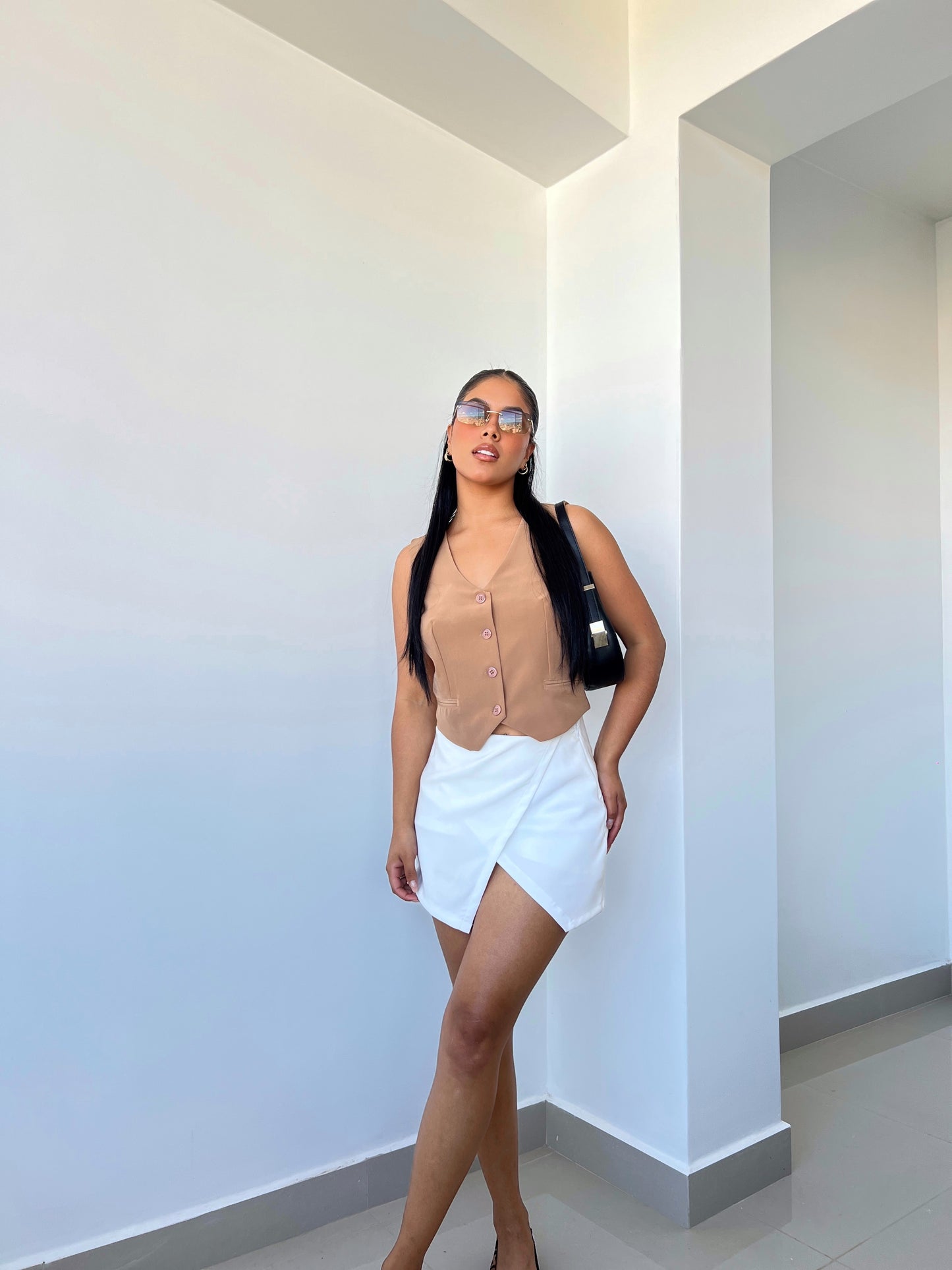 Faldashort asimetrico Fabiola