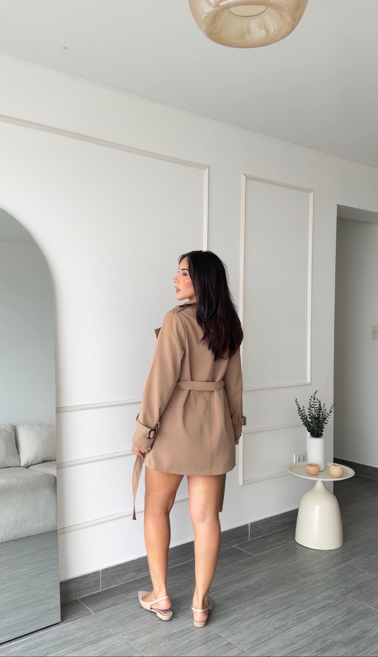 Gabardina Petite Print