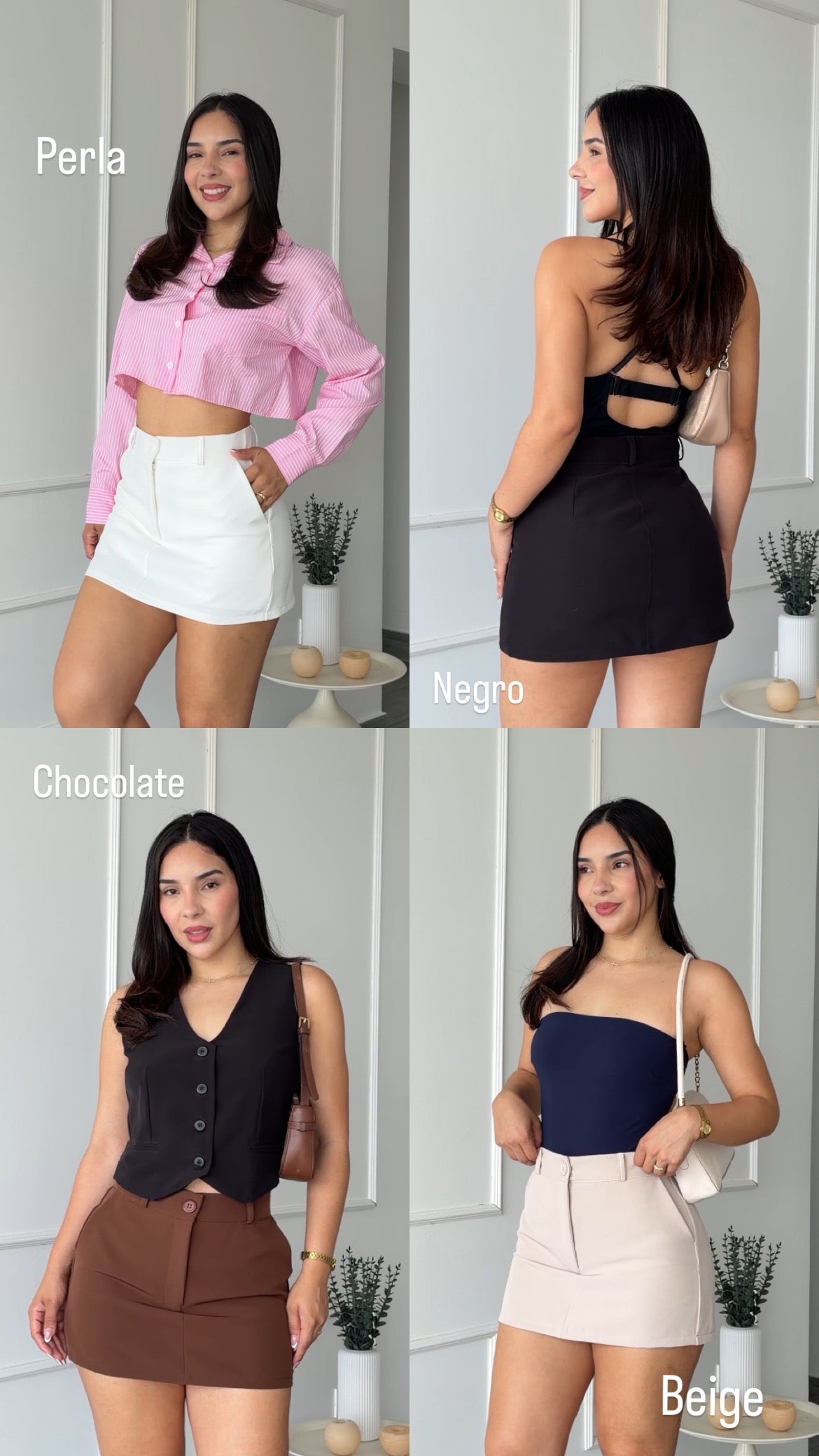 Faldashort sastre Julieta