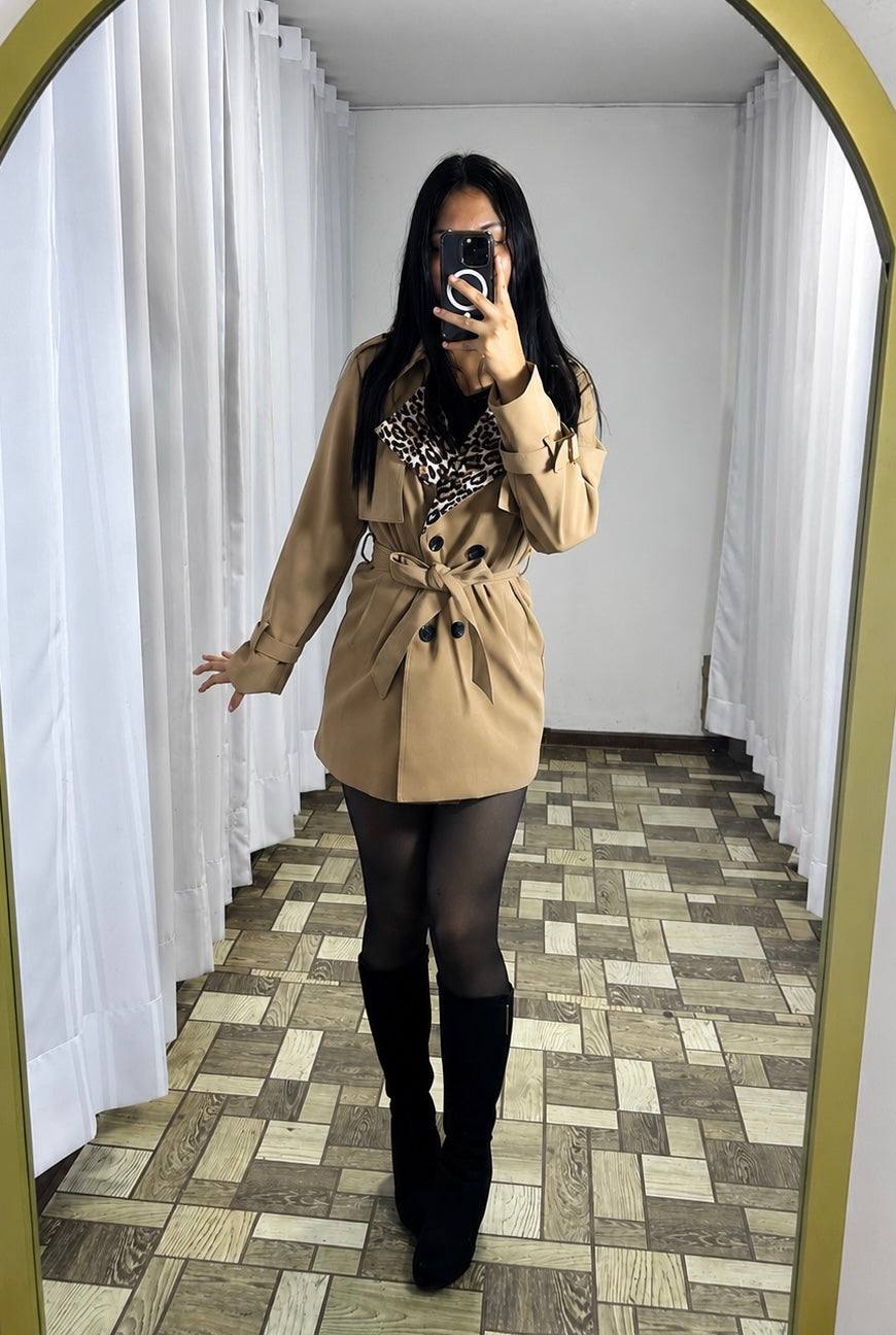 Gabardina Petite Print