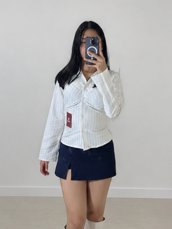 BLUSA CORSET RAYAS