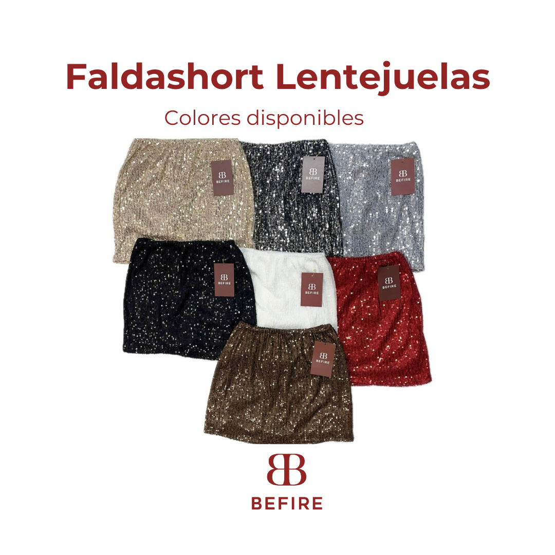Minifalda Lentejuelas