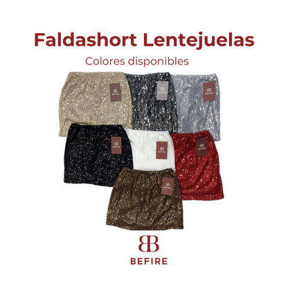 Minifalda Lentejuelas