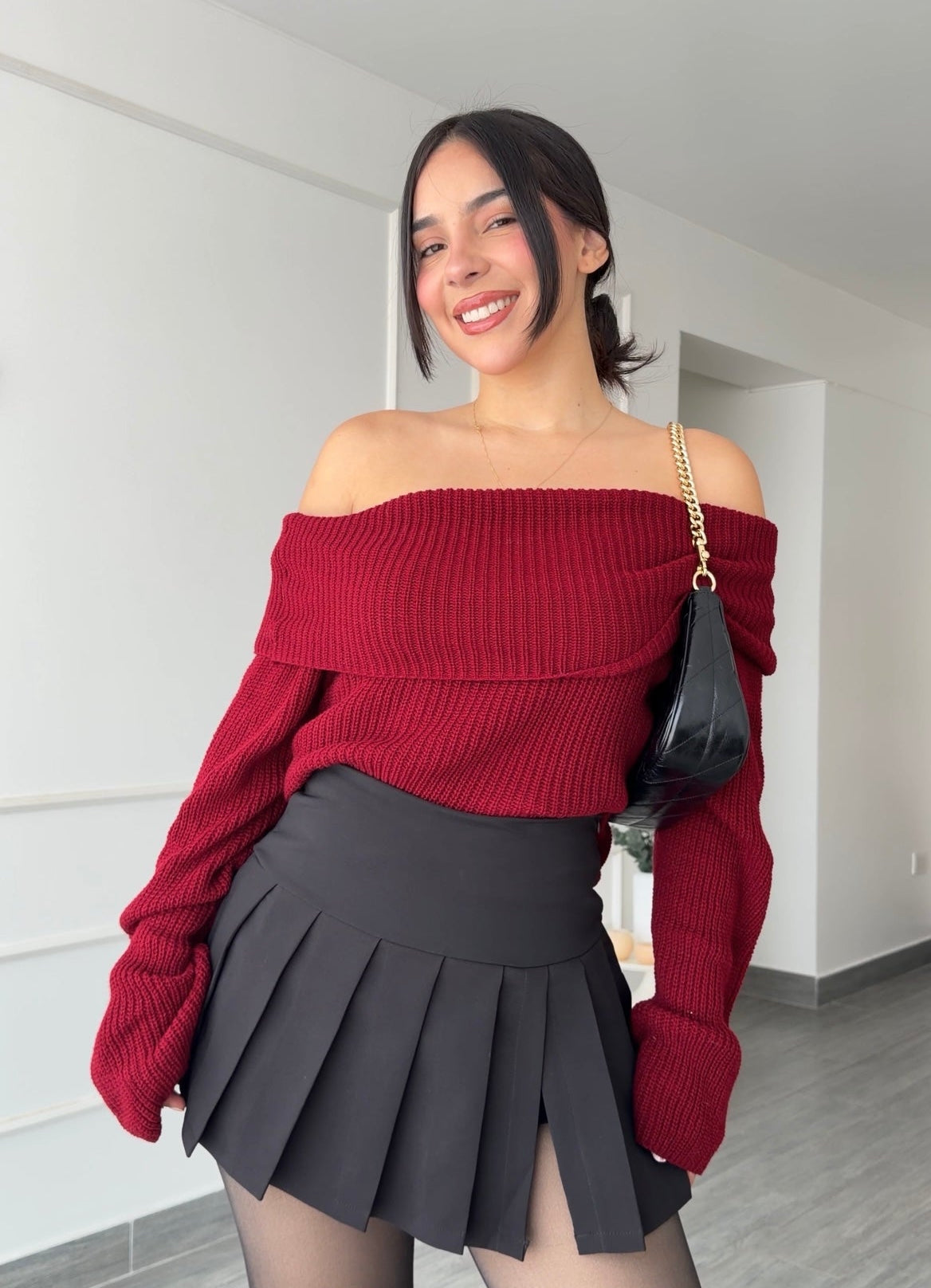 Chompa Off shoulder Naty