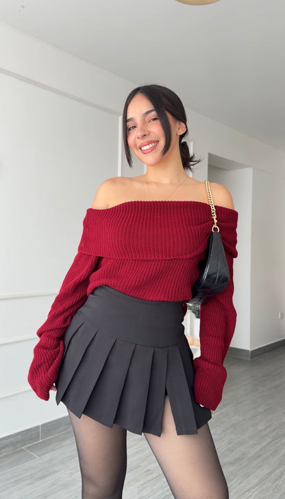 Faldashort Plisada Mia