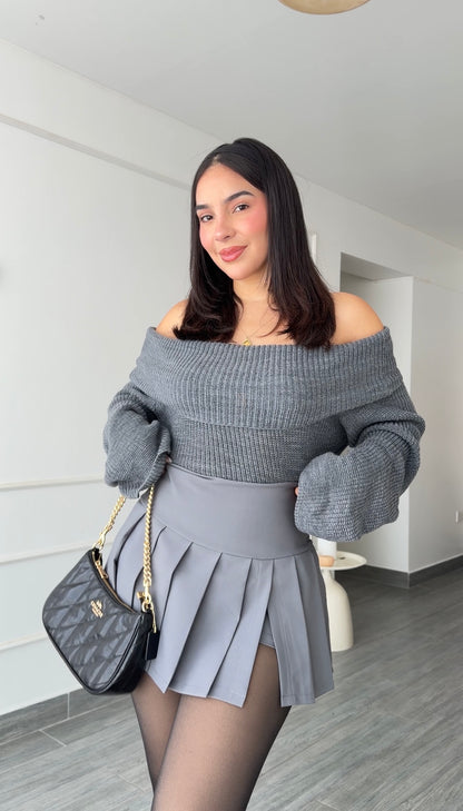 Faldashort Plisada Mia
