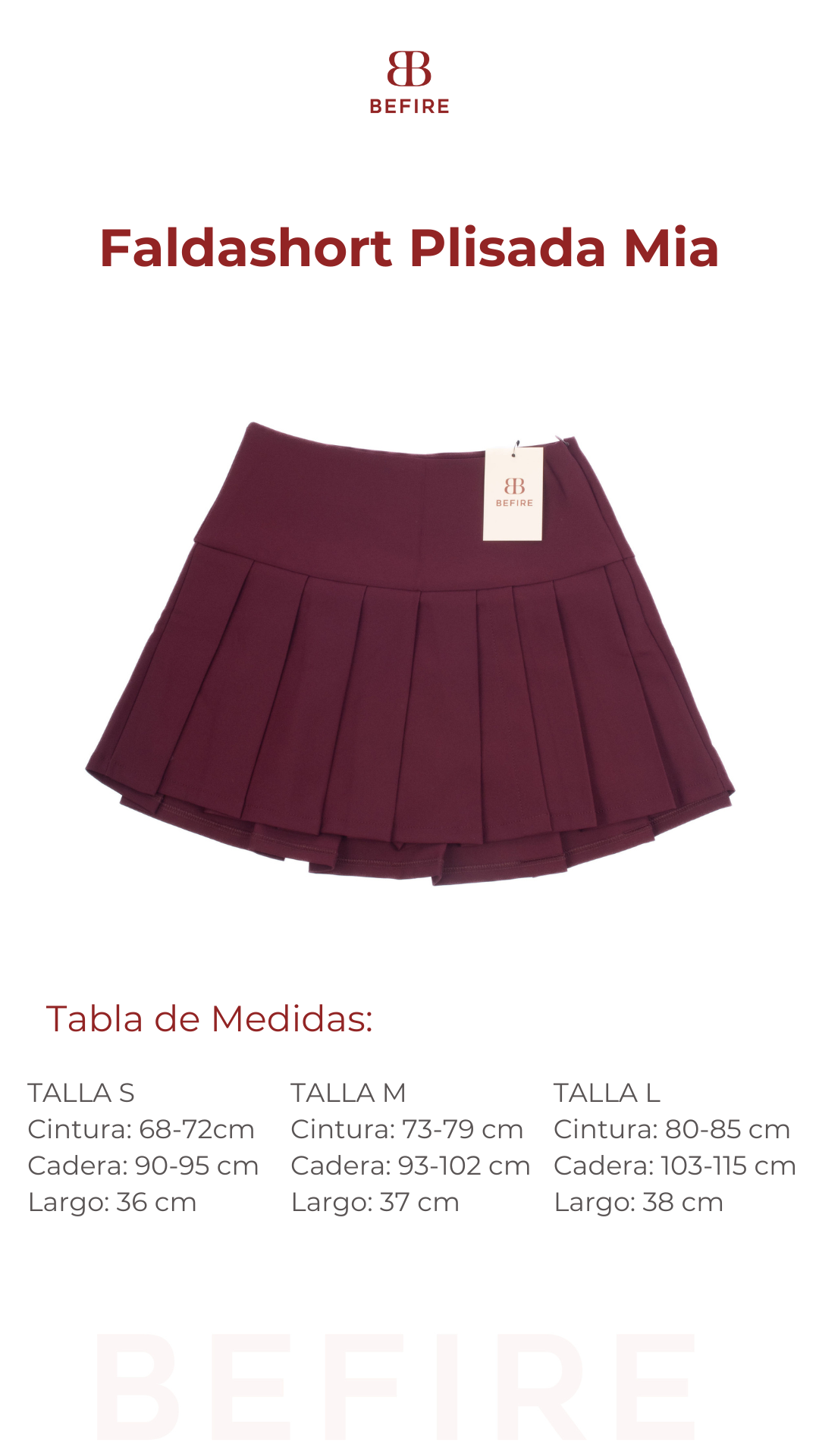 Outfit de Otoño (Chompa+Falda+Panty)