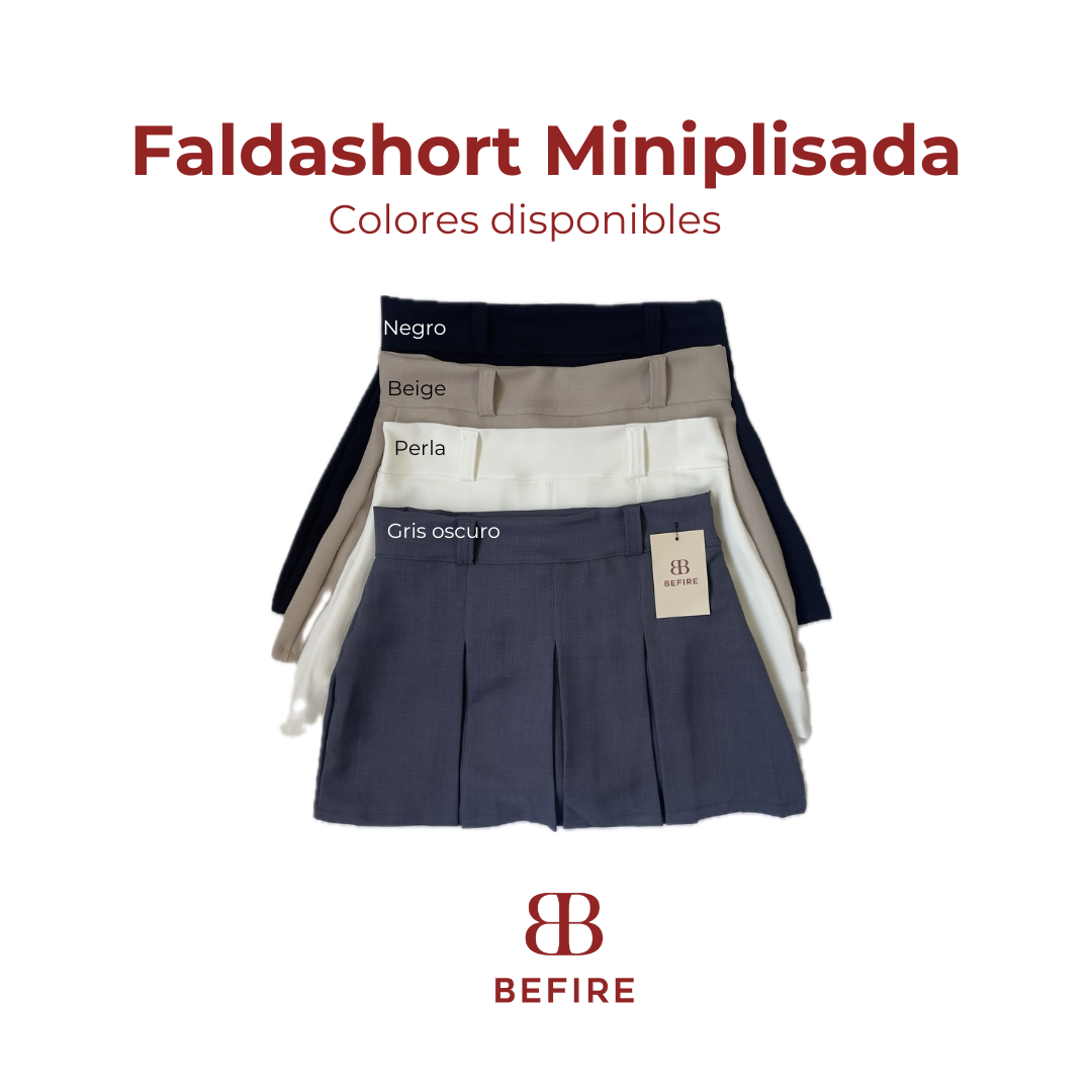 Faldashort Miniplisada