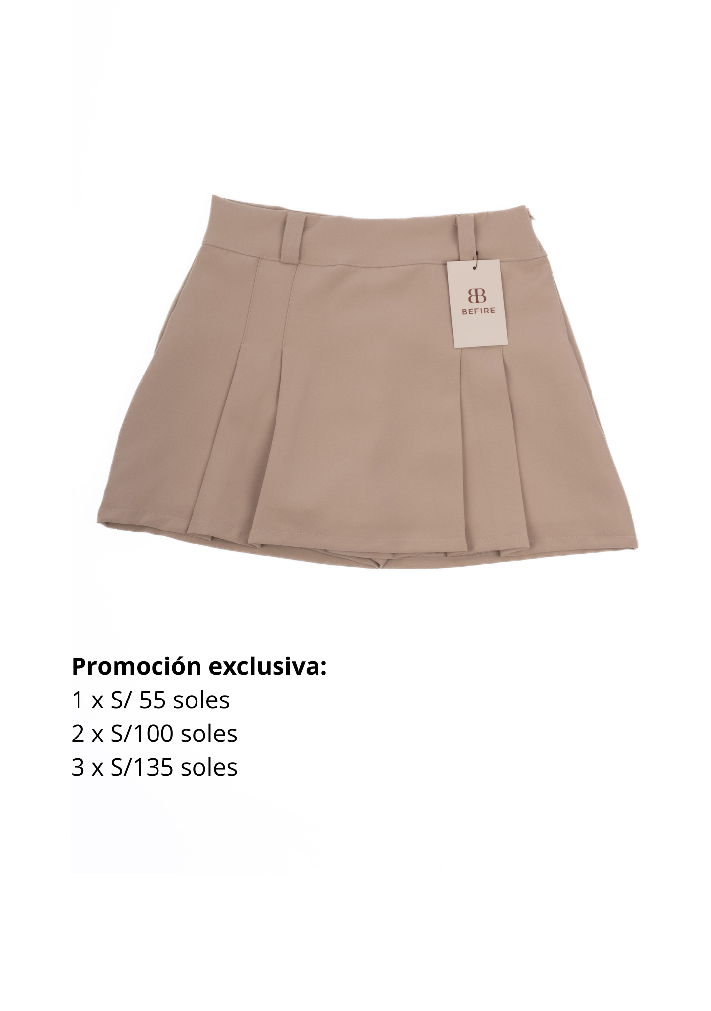 Faldashort Plisada Lia