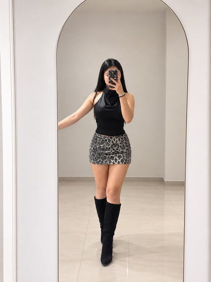 Minifalda Print