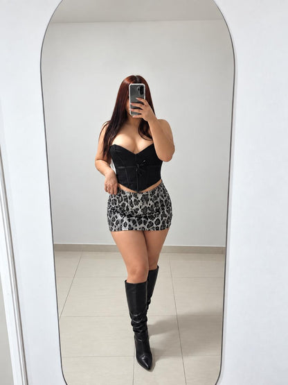 Minifalda Print