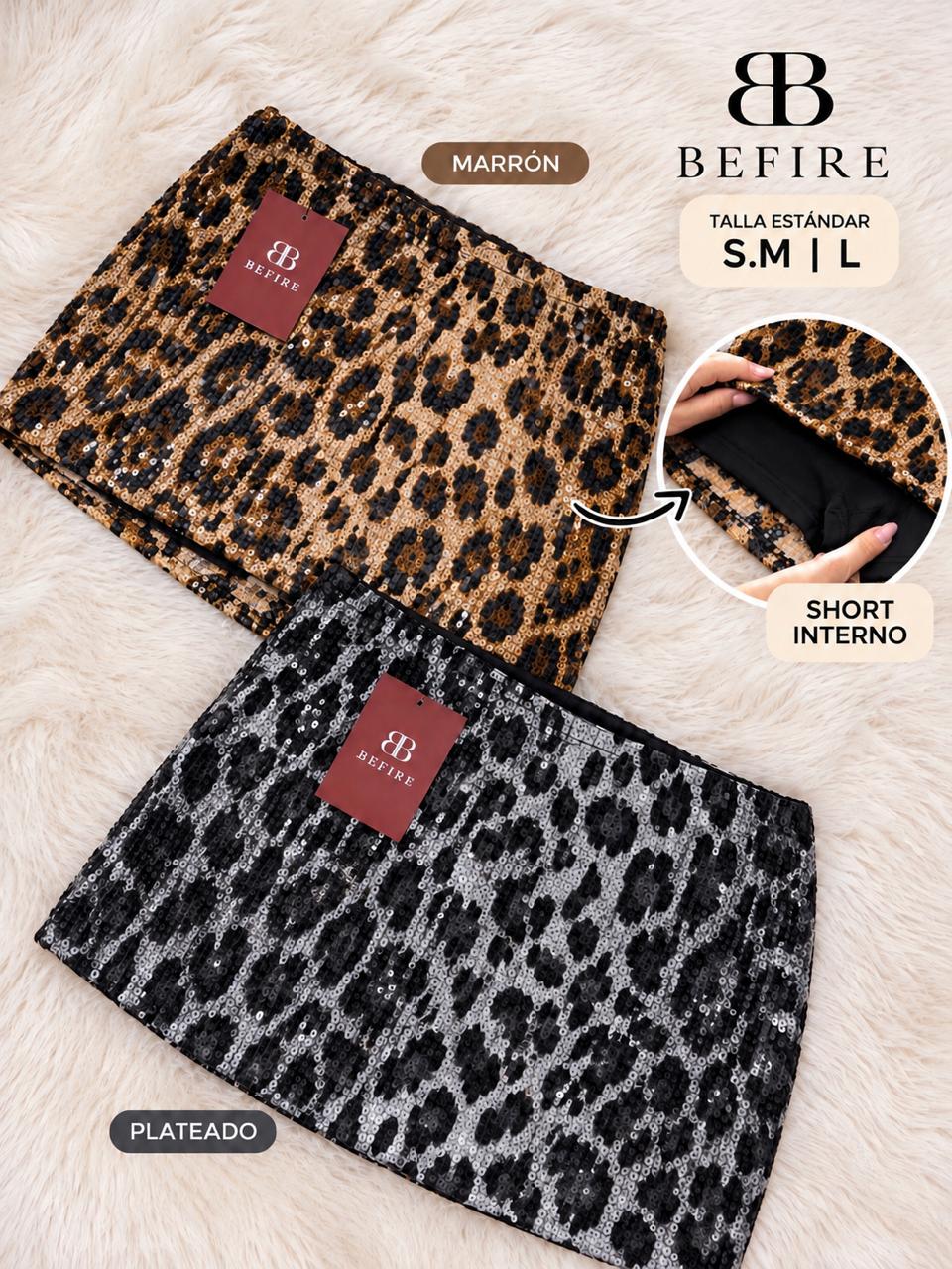 Minifalda Print