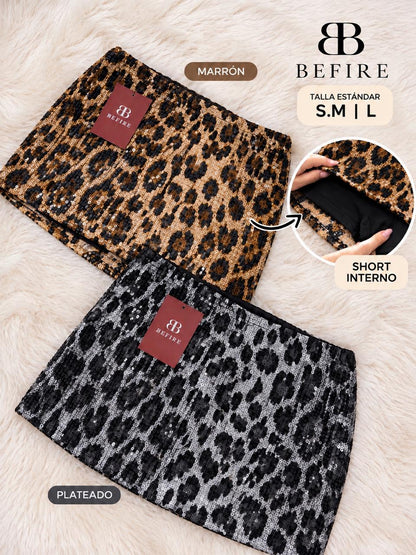Minifalda Print
