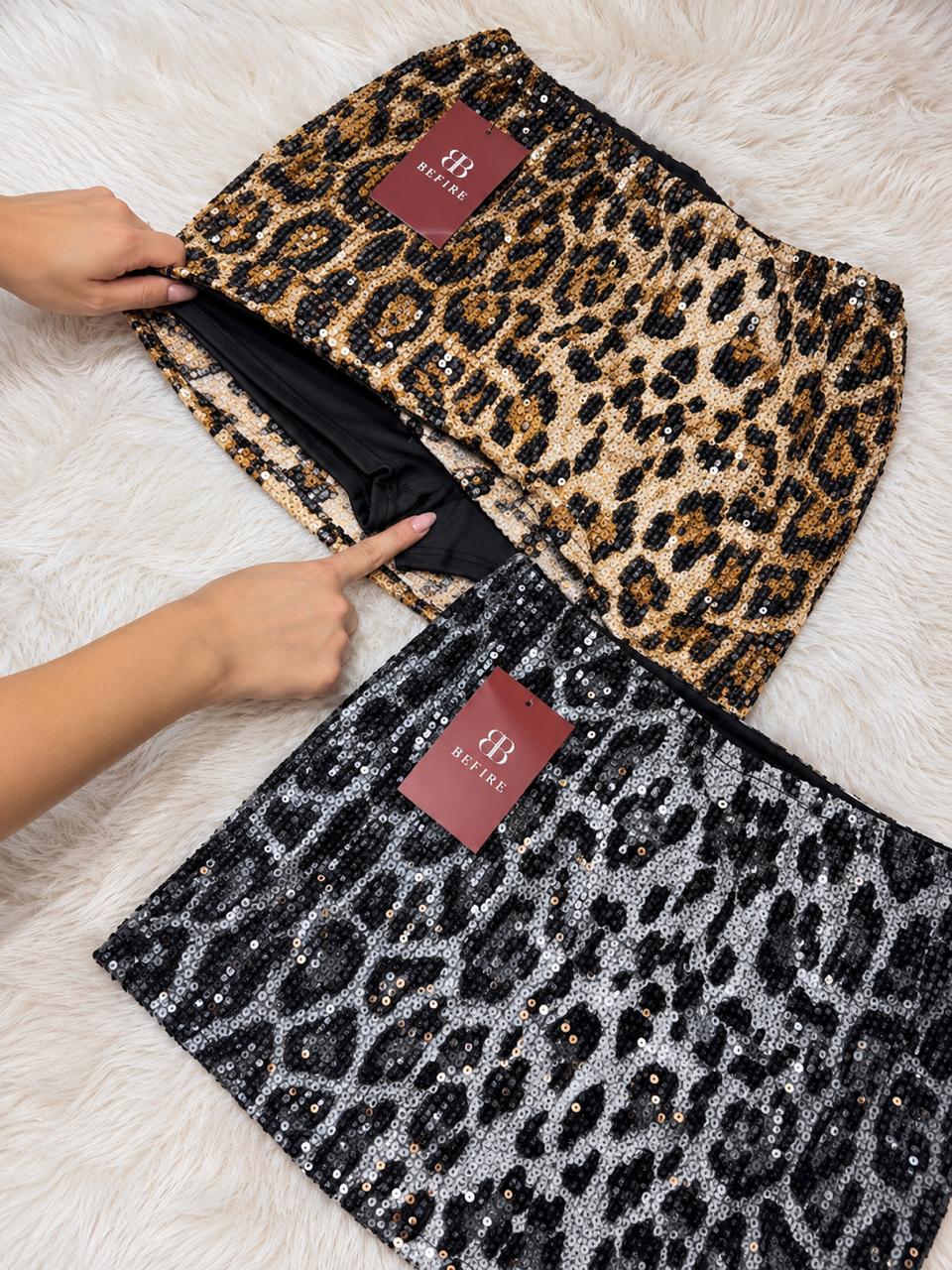 Minifalda Print