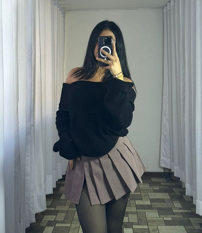 Chompa Off shoulder Naty