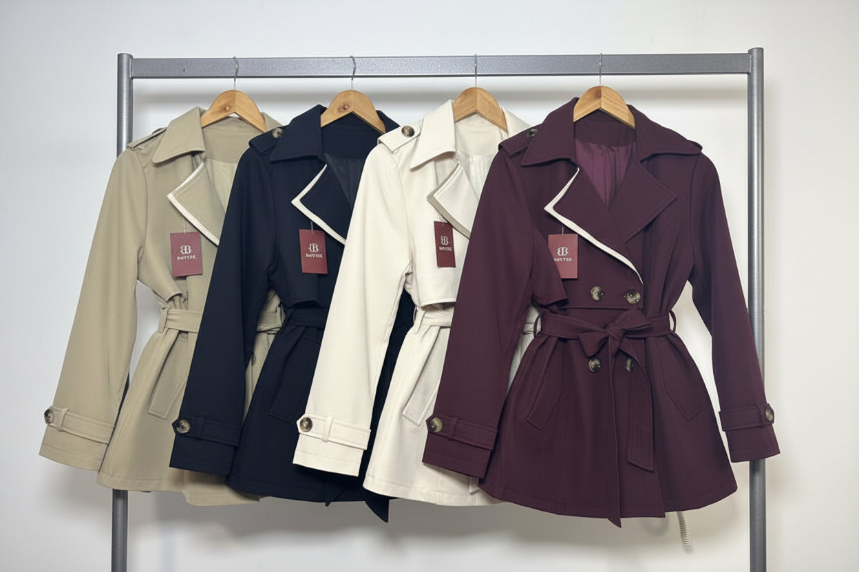Gabardina Petite Alana