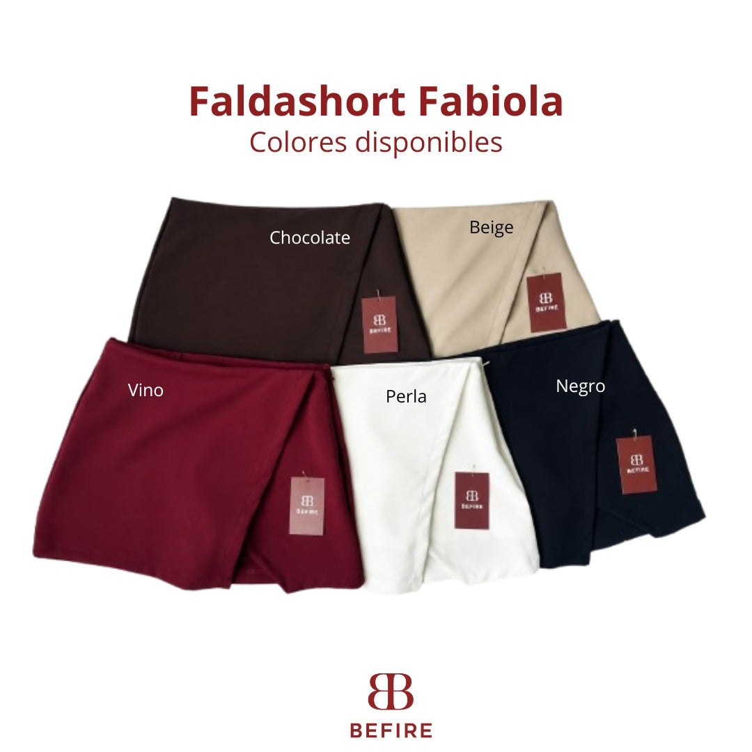 Faldashort asimetrico Fabiola