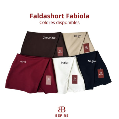 Faldashort asimetrico Fabiola