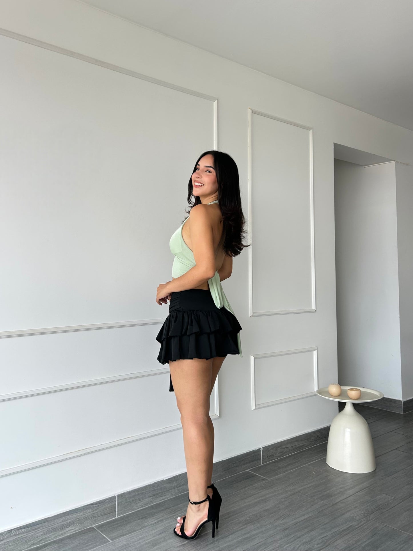 Falda Capas Suplex Tini