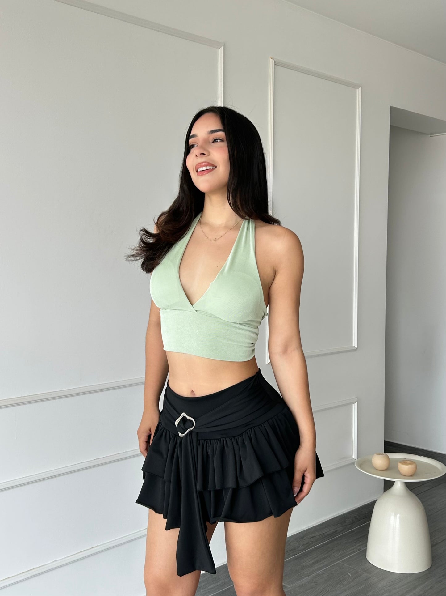 Falda Capas Suplex Tini
